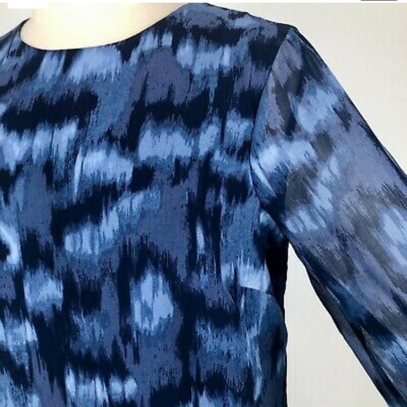 NEW Bcbg MaxAzria Blue Dress size S - Picture 4 of 6